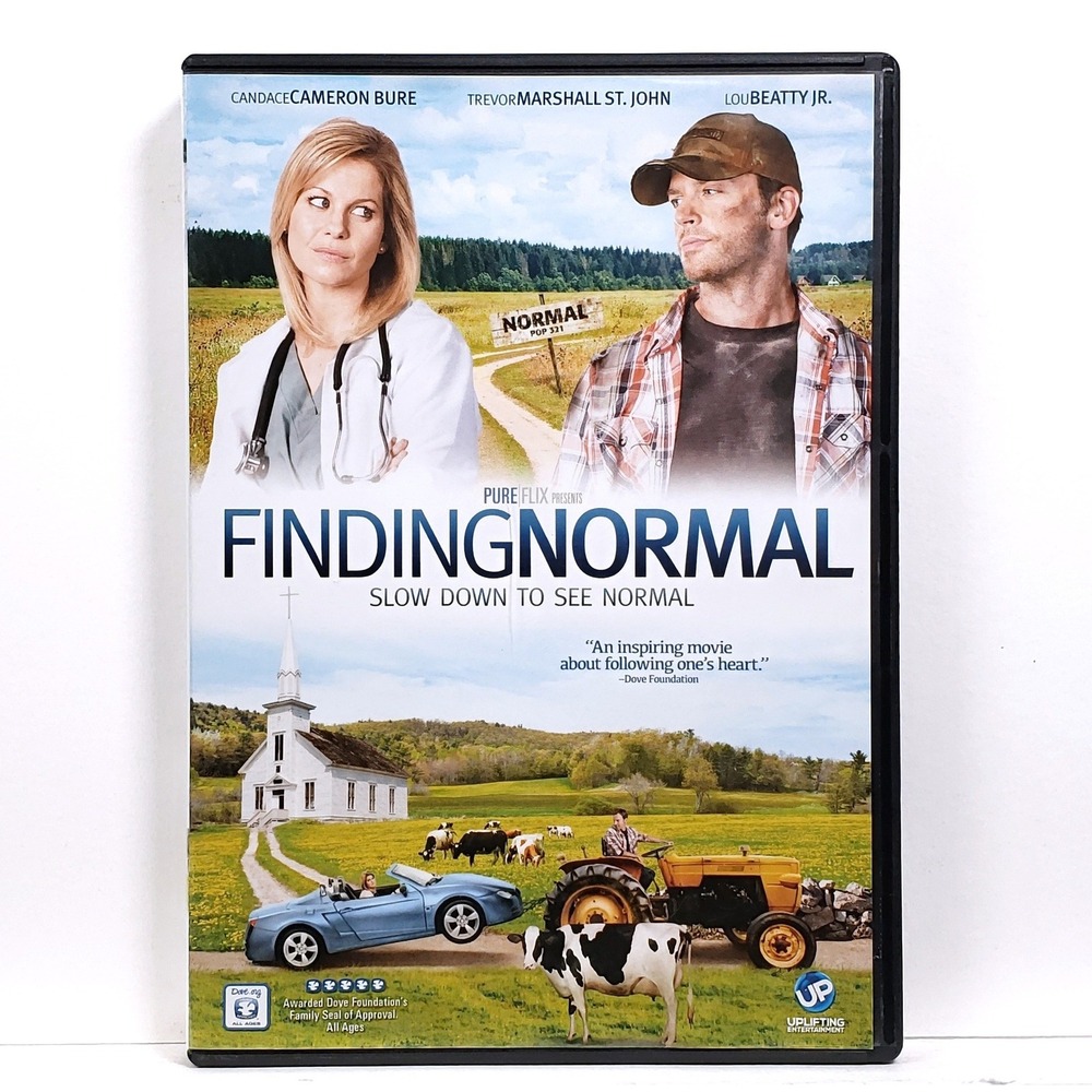Pure Flix Finding Normal DVD Candace Cameron Bure Faith Romantic Comedy Exc PFEG